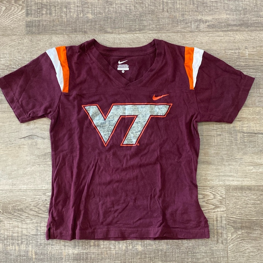 Girls youth medium Nike hokies shirt